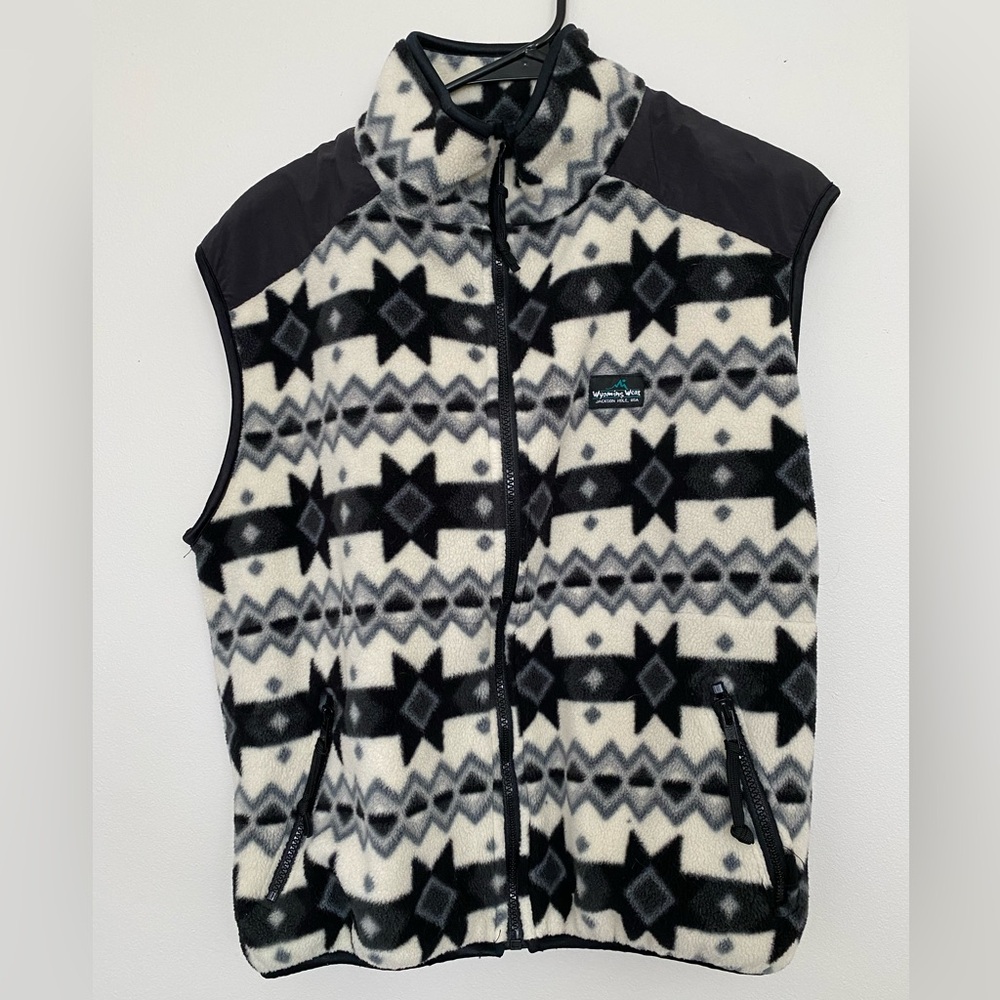 Vintage fleece vest
